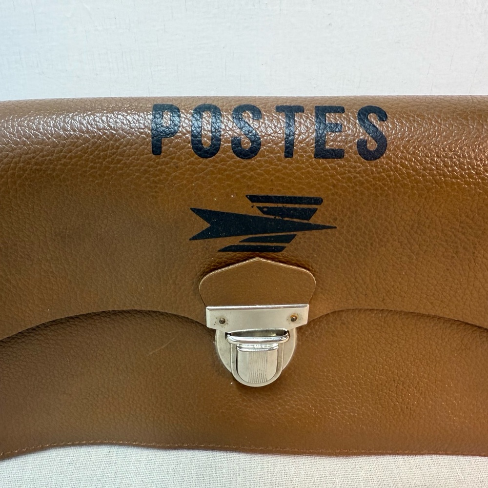 Vintage French Mail Carrier Postes Bag